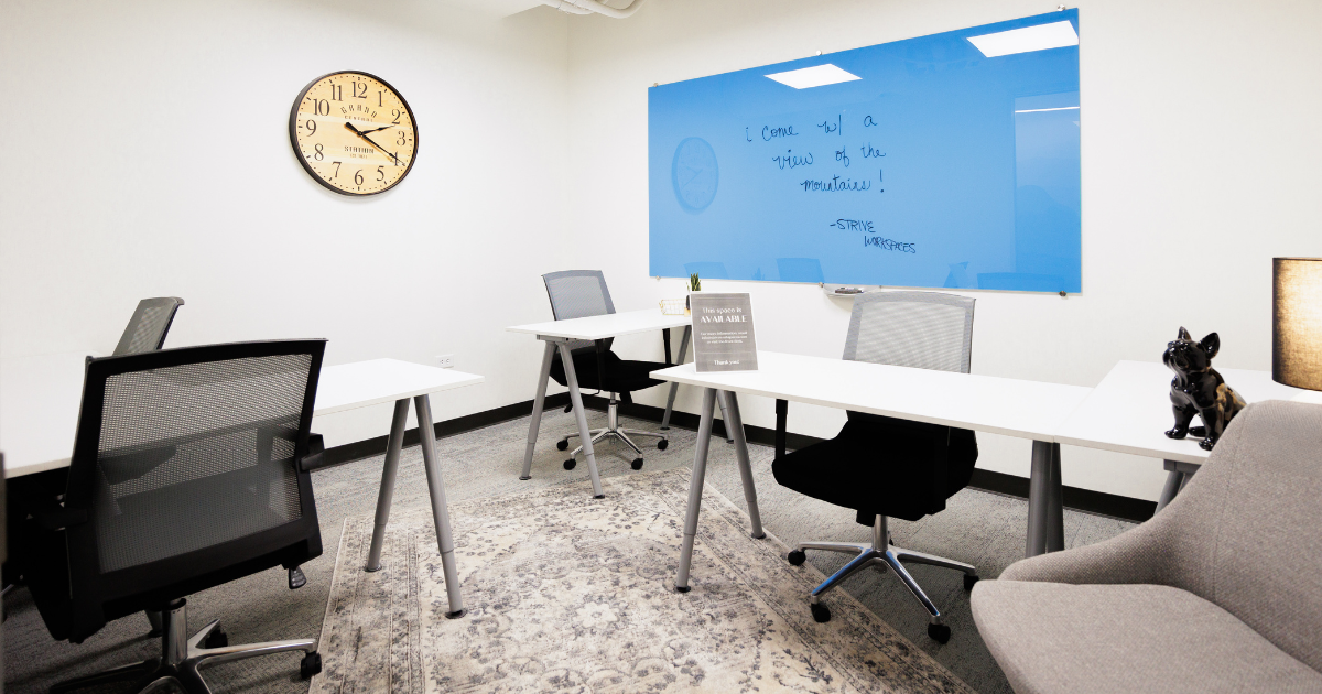Coworking Space in Boulder, CO | Strive Workspaces