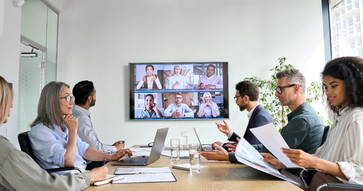 Video conferencing for meetings
