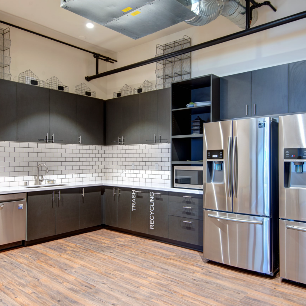 community kitchen amenity in coworking space in seattle WA
