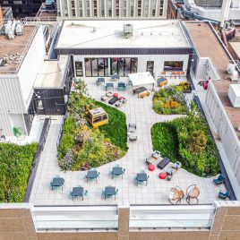 Rooftop130 event space in Denver