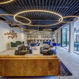 Business lounge and event space in denver