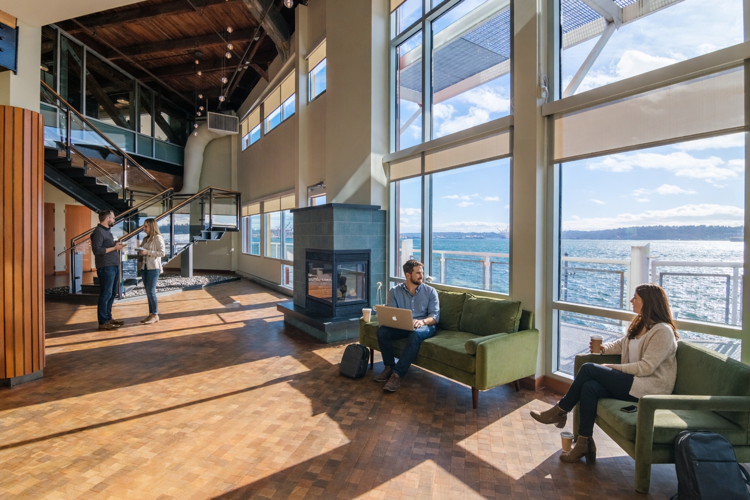 Coworking & Private Office Space on the Seattle Waterfront | Waterfront ...