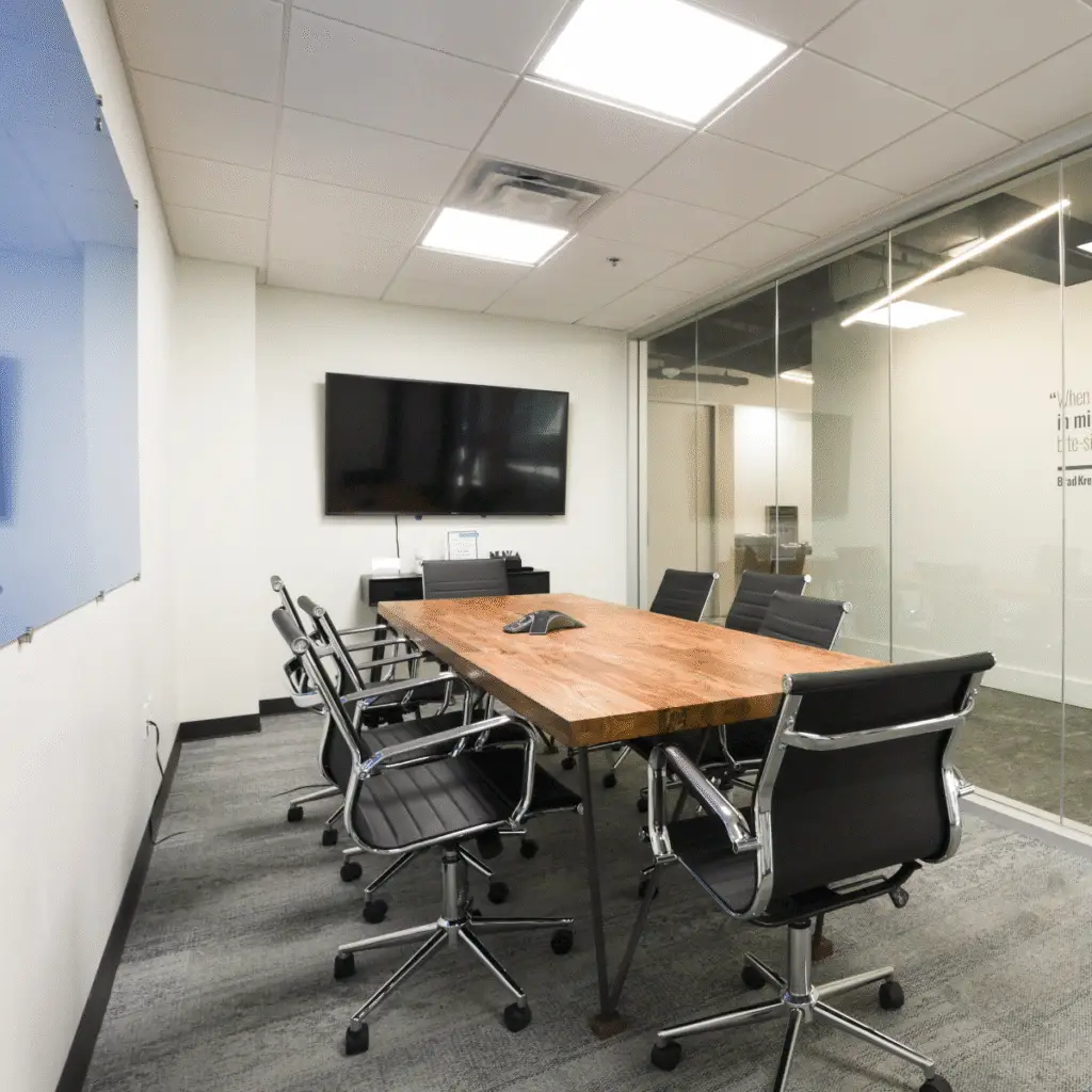 meeting room rental at strive workspaces in denver