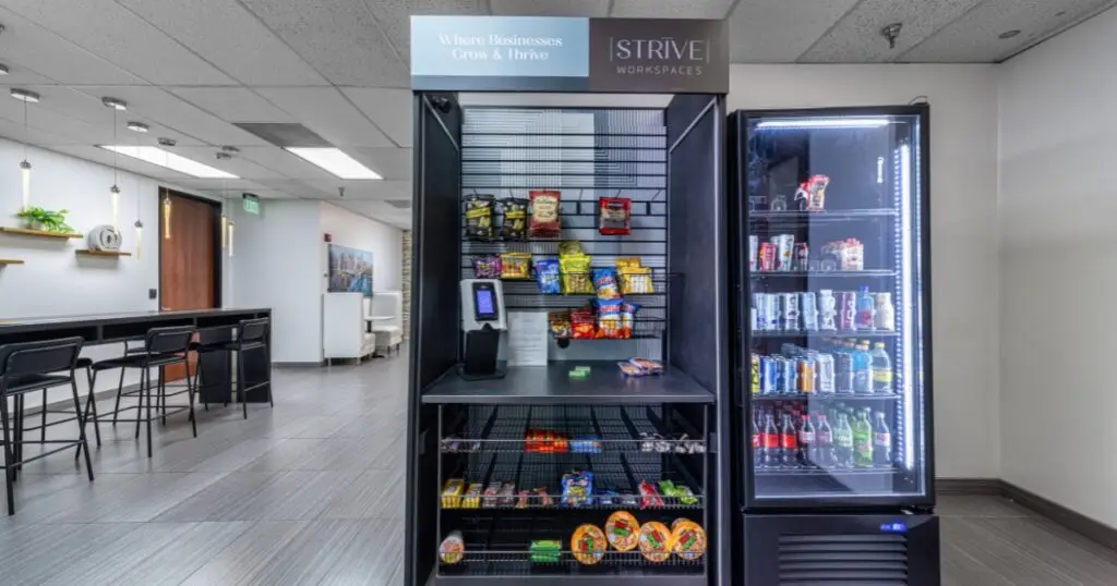 vending machine at strive plano